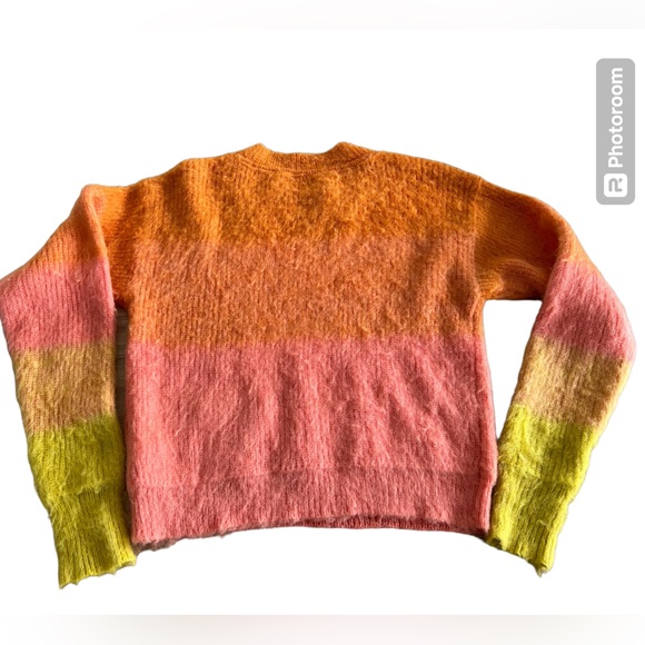 Free People Autumn Sky Fuzzy Sweater | Size Small - Picture 5 of 16